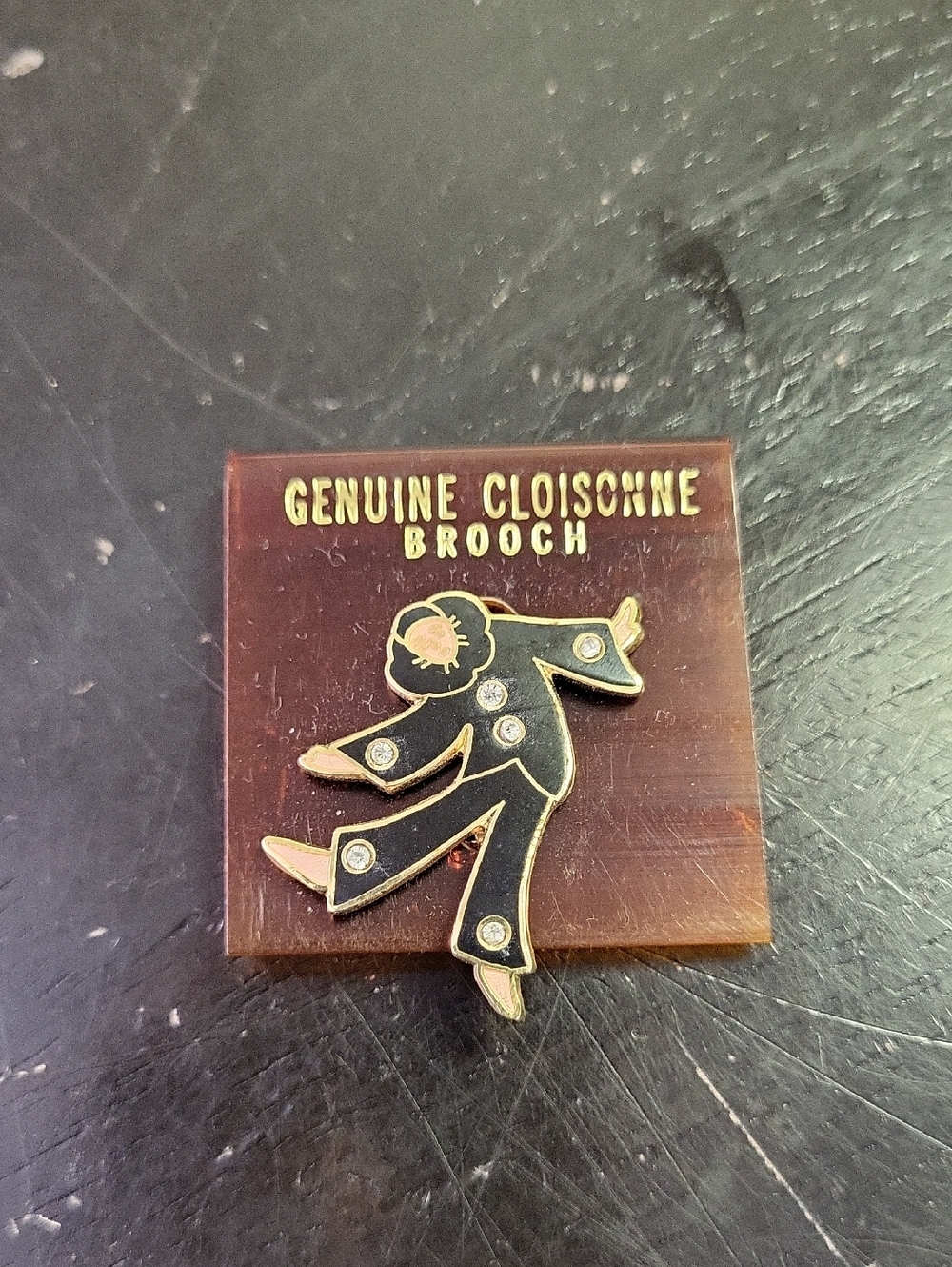 Clown Brooch